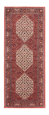 Runner Perser Rug - Bidjar - 196 x 80 cm - red