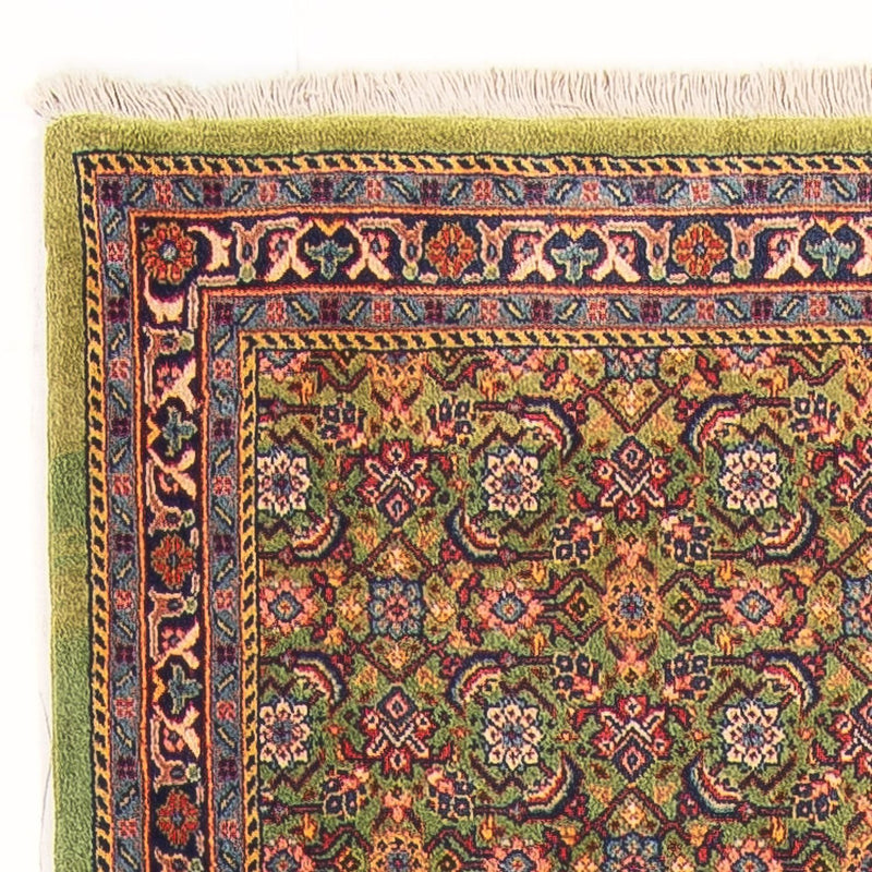 Runner Perser Rug - Tabriz - Royal - 377 x 100 cm - light green