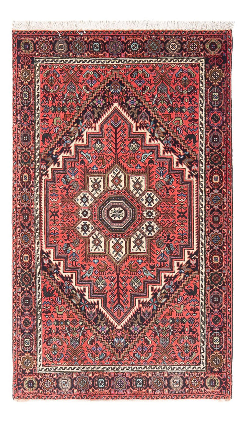 Perser Rug - Nomadic - 138 x 90 cm - light red