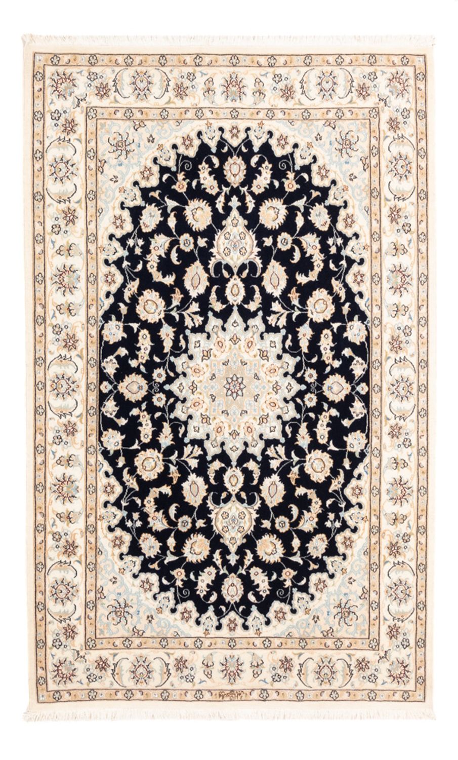 Perser Rug - Nain - Premium - 183 x 119 cm - dark blue