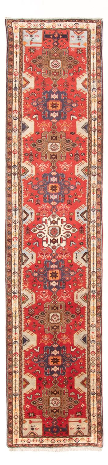 Runner Perser Rug - Nomadic - 395 x 87 cm - red