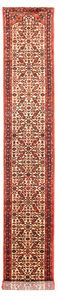 Runner Kelim Rug - Oriental - 408 x 70 cm - beige