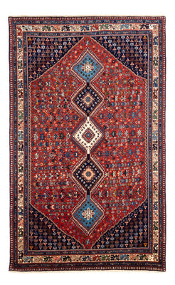 Perser Rug - Nomadic - 250 x 152 cm - red