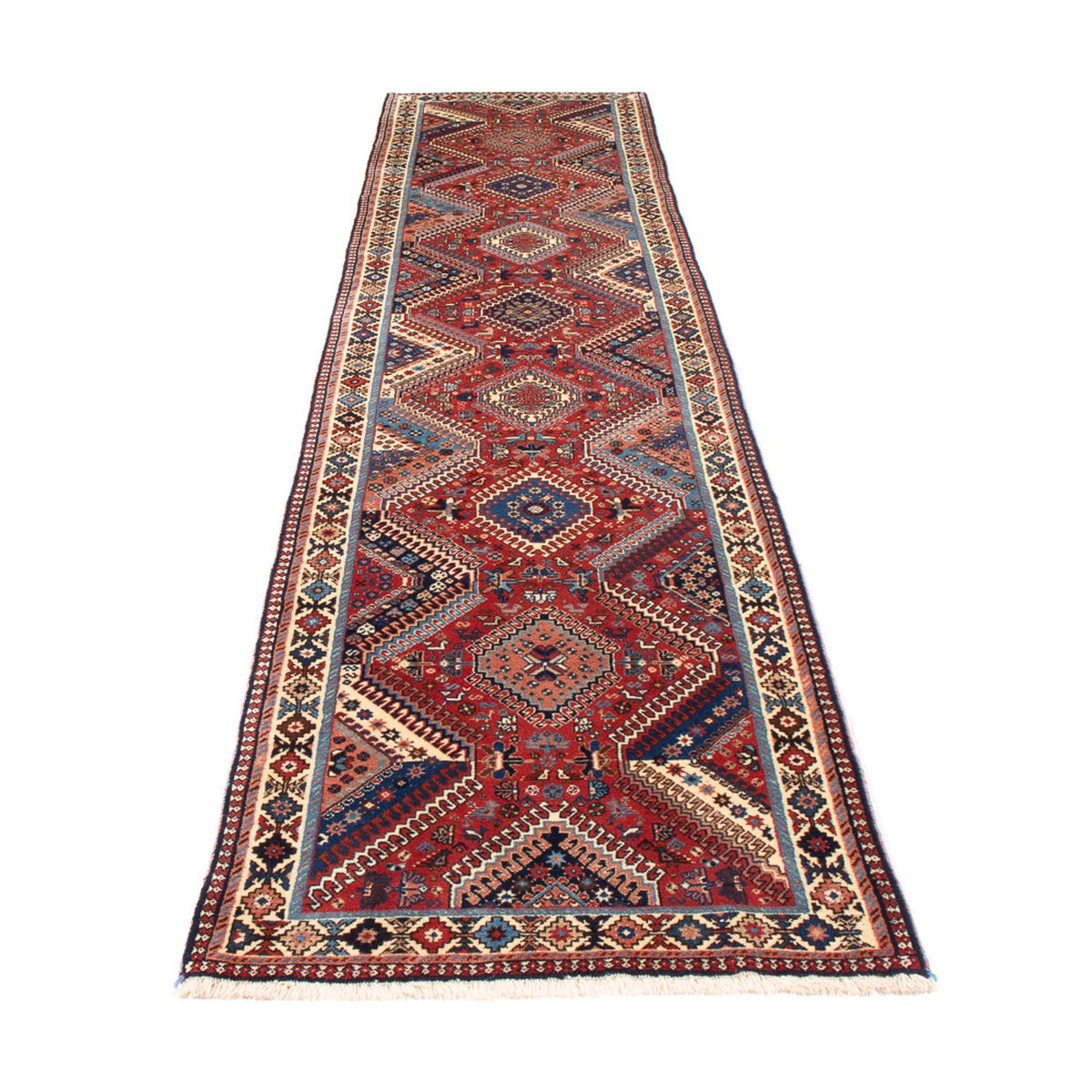 Runner Perser Rug - Nomadic - 387 x 80 cm - red