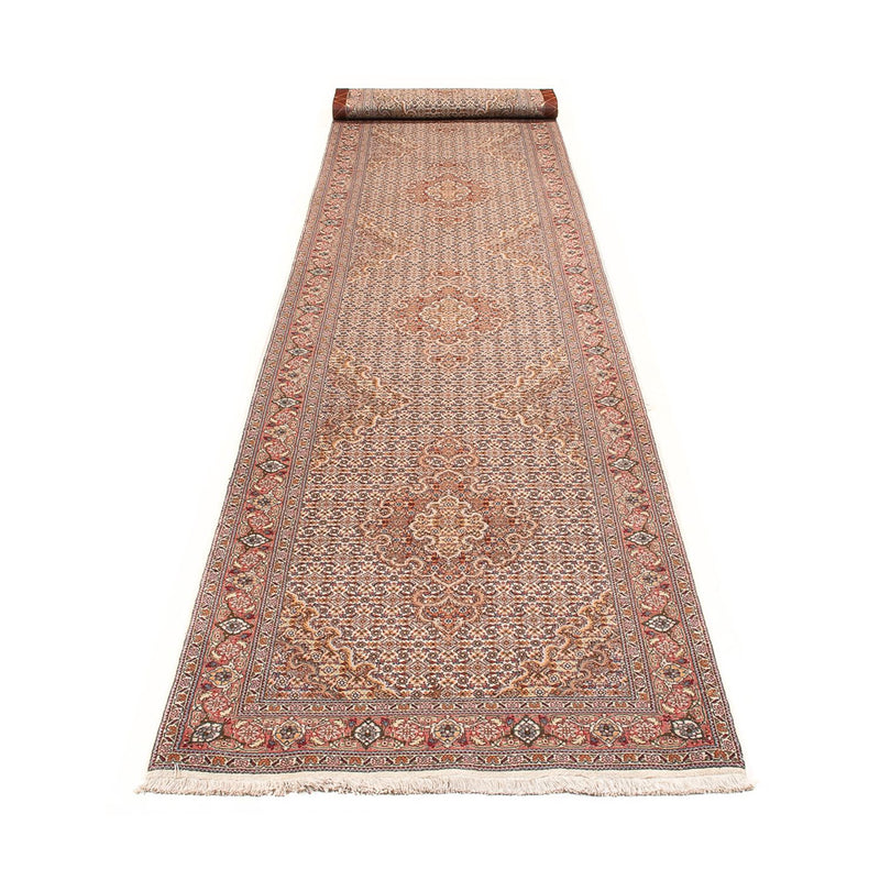 Runner Perser Rug - Tabriz - Royal - 407 x 78 cm - beige