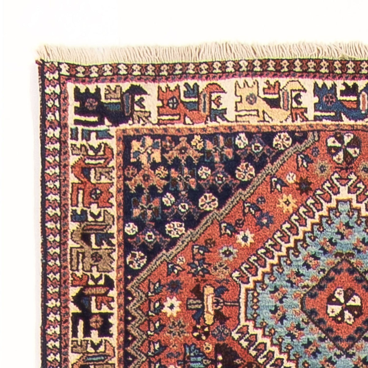 Runner Perser Rug - Nomadic - 383 x 80 cm - red