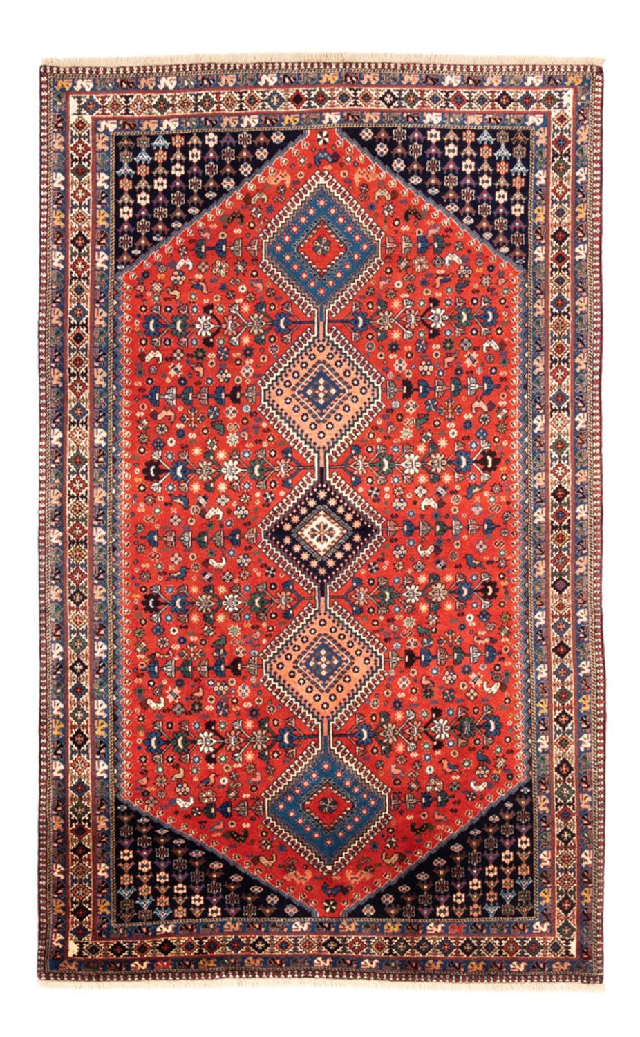 Perser Rug - Nomadic - 240 x 153 cm - red