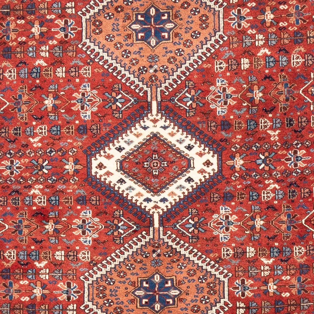 Perser Rug - Nomadic - 230 x 155 cm - red