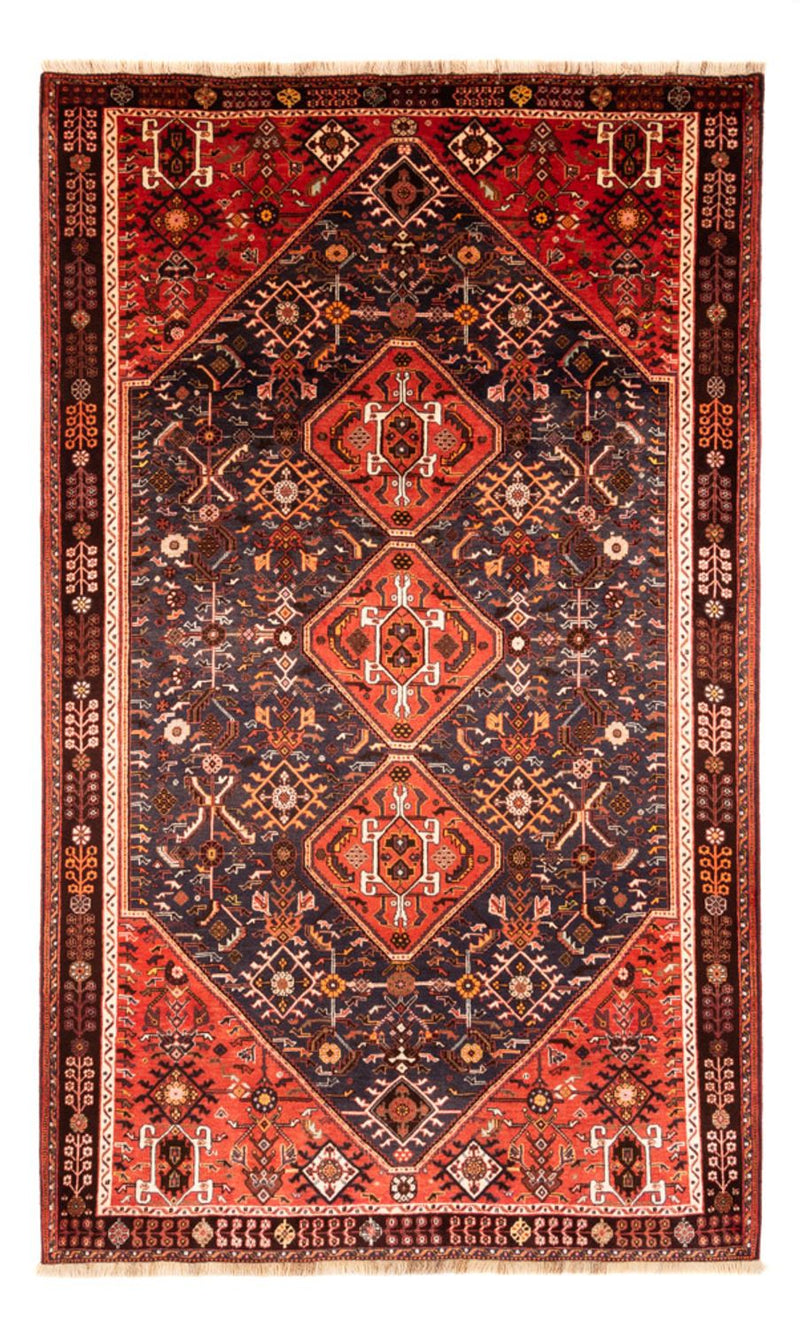 Perser Rug - Nomadic - 305 x 188 cm - dark red