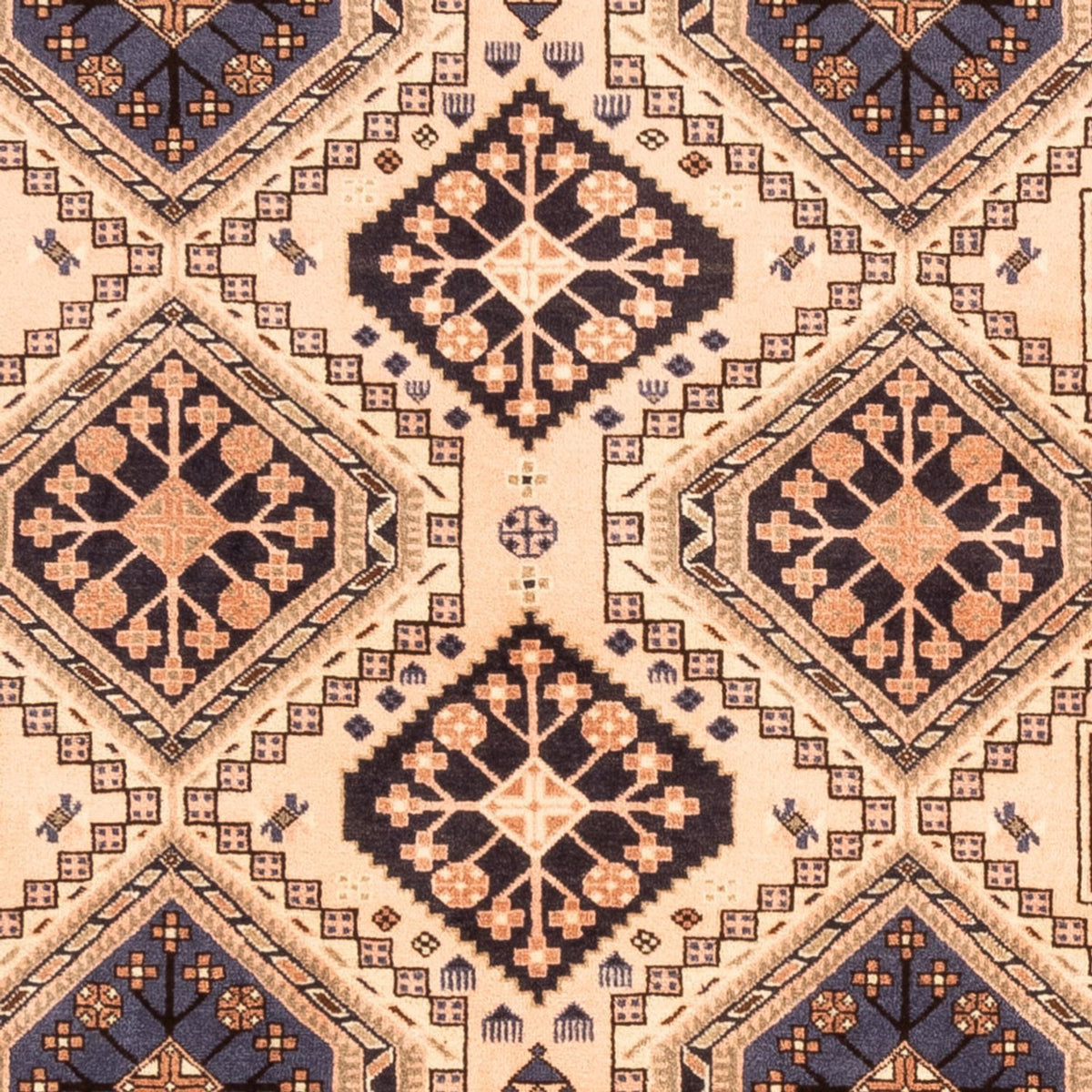 Perser Rug - Nomadic - 251 x 194 cm - light beige