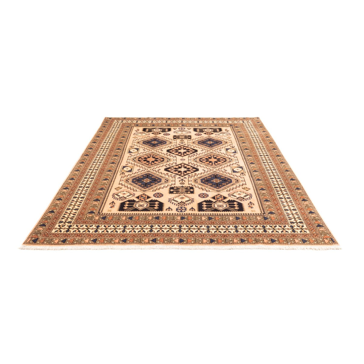 Perser Rug - Nomadic - 251 x 194 cm - light beige