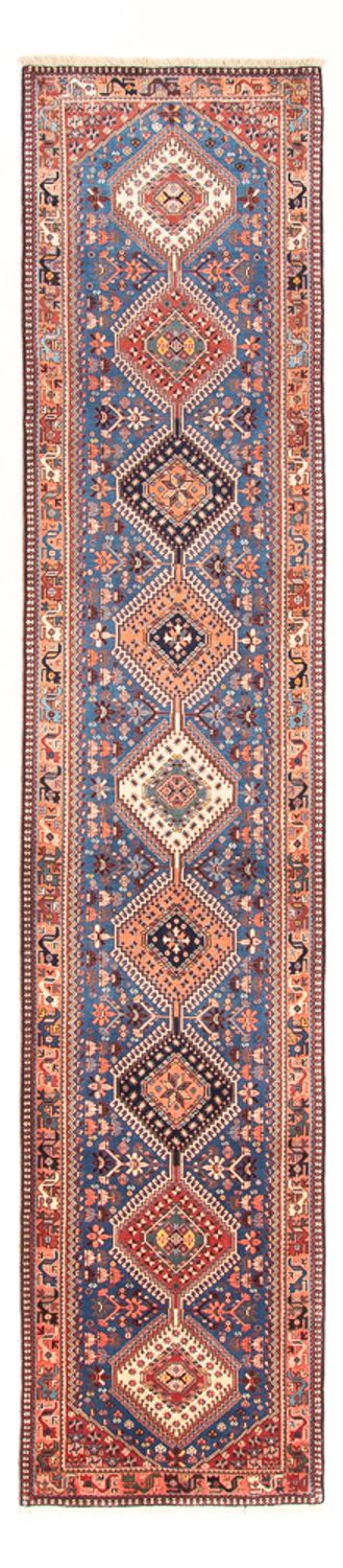 Runner Perser Rug - Nomadic - 392 x 82 cm - blue