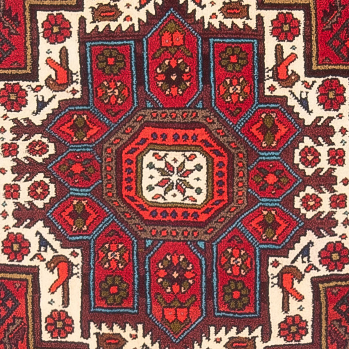 Perser Rug - Nomadic - 120 x 80 cm - red