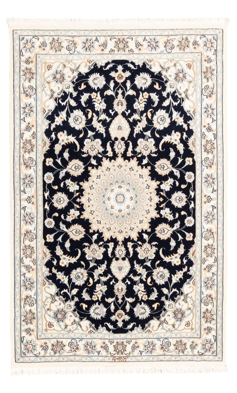 Perser Rug - Nain - Premium - 154 x 104 cm - dark blue