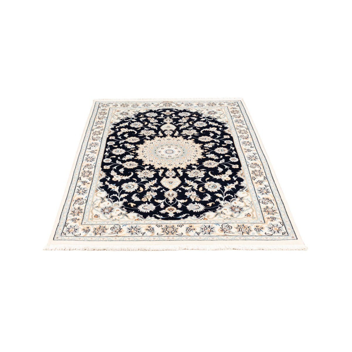 Perser Rug - Nain - Premium - 154 x 104 cm - dark blue