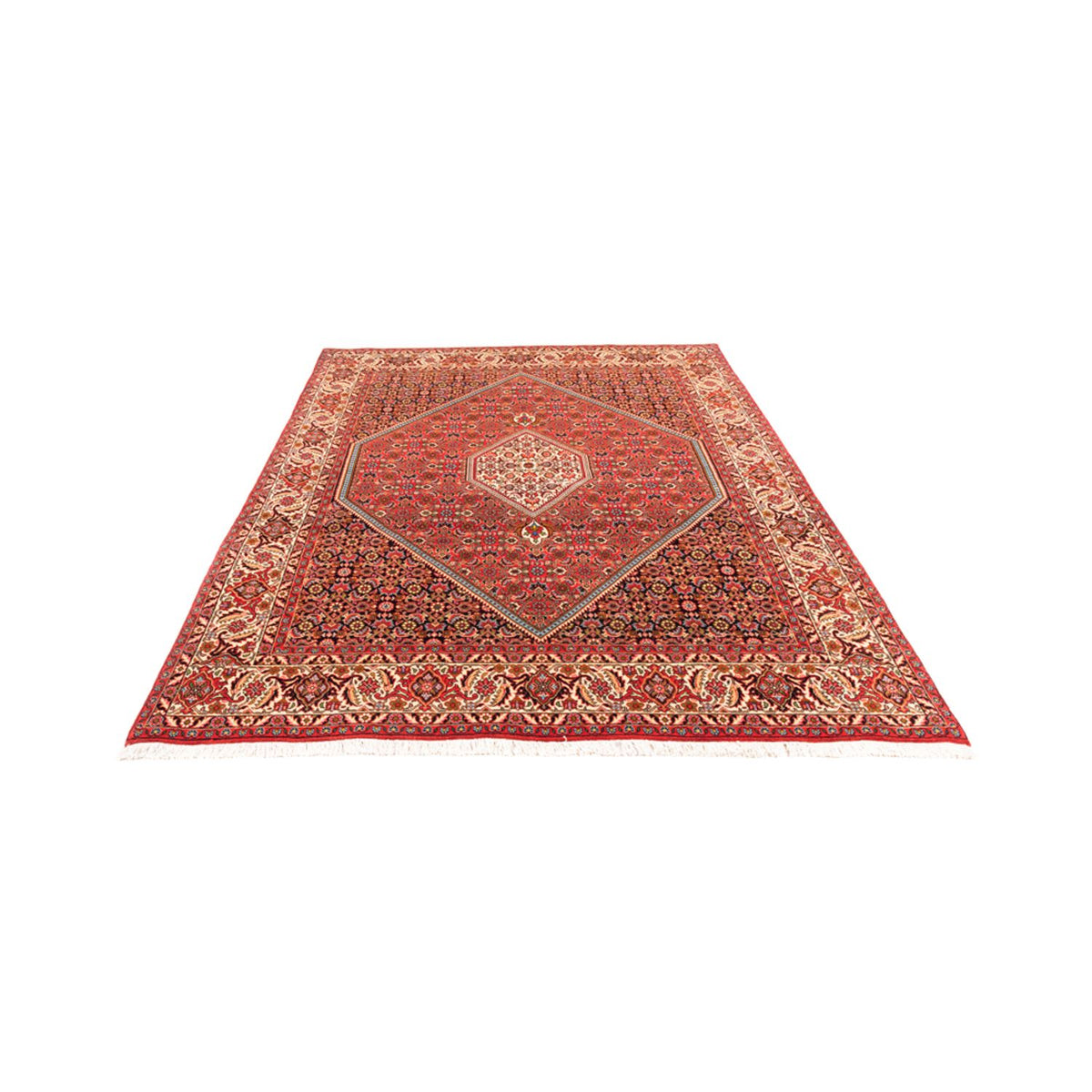 Perser Rug - Bidjar - 234 x 176 cm - red