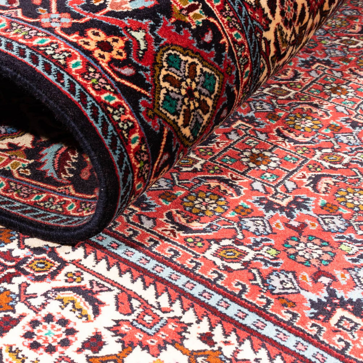 Perser Rug - Bidjar - 247 x 171 cm - red