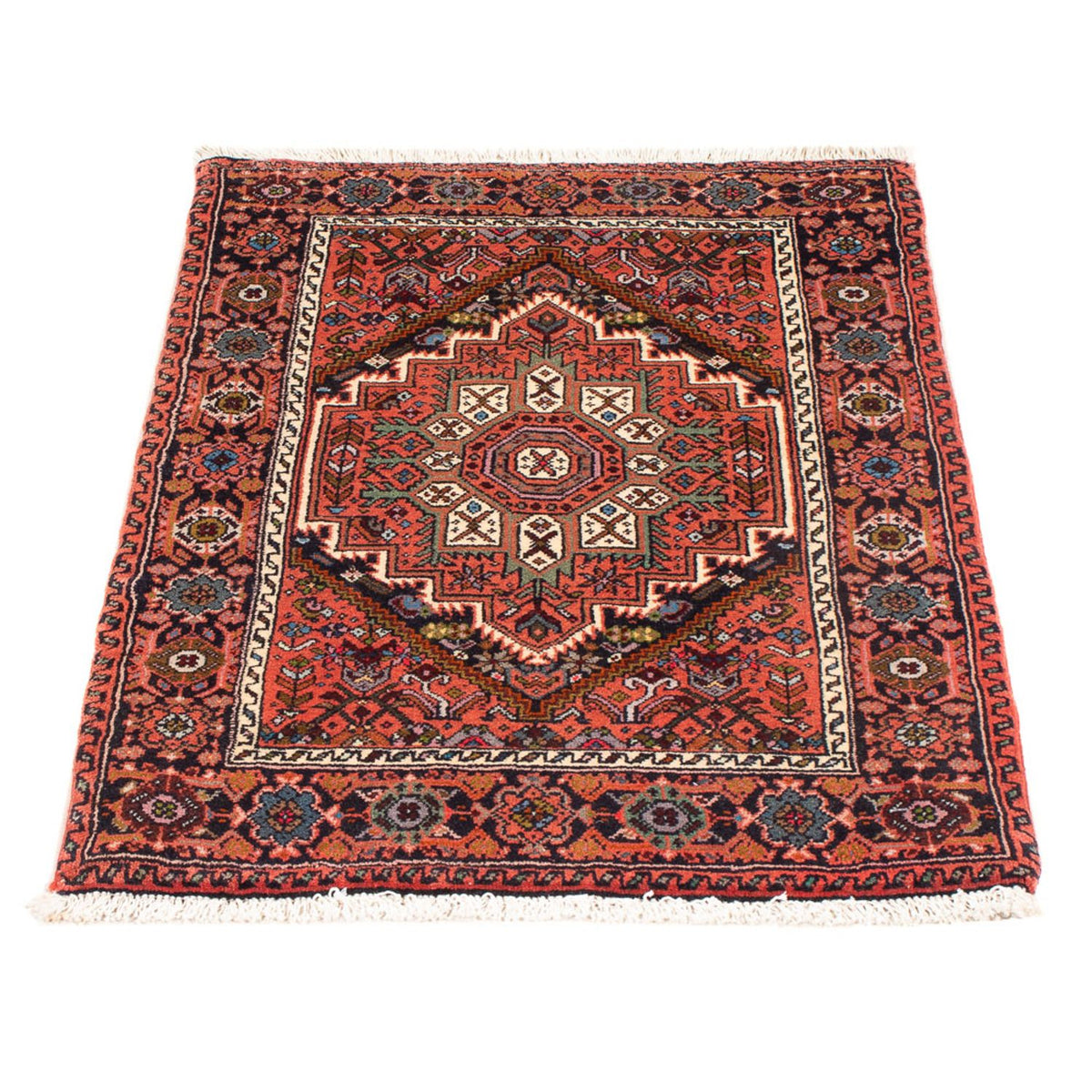 Perser Rug - Nomadic - 92 x 58 cm - red