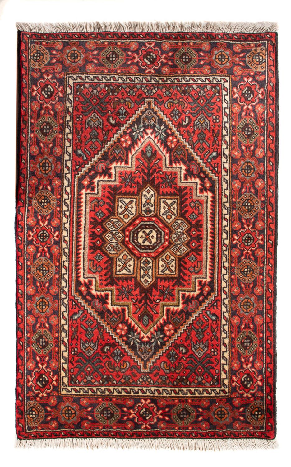 Perser Rug - Nomadic - 99 x 60 cm - red