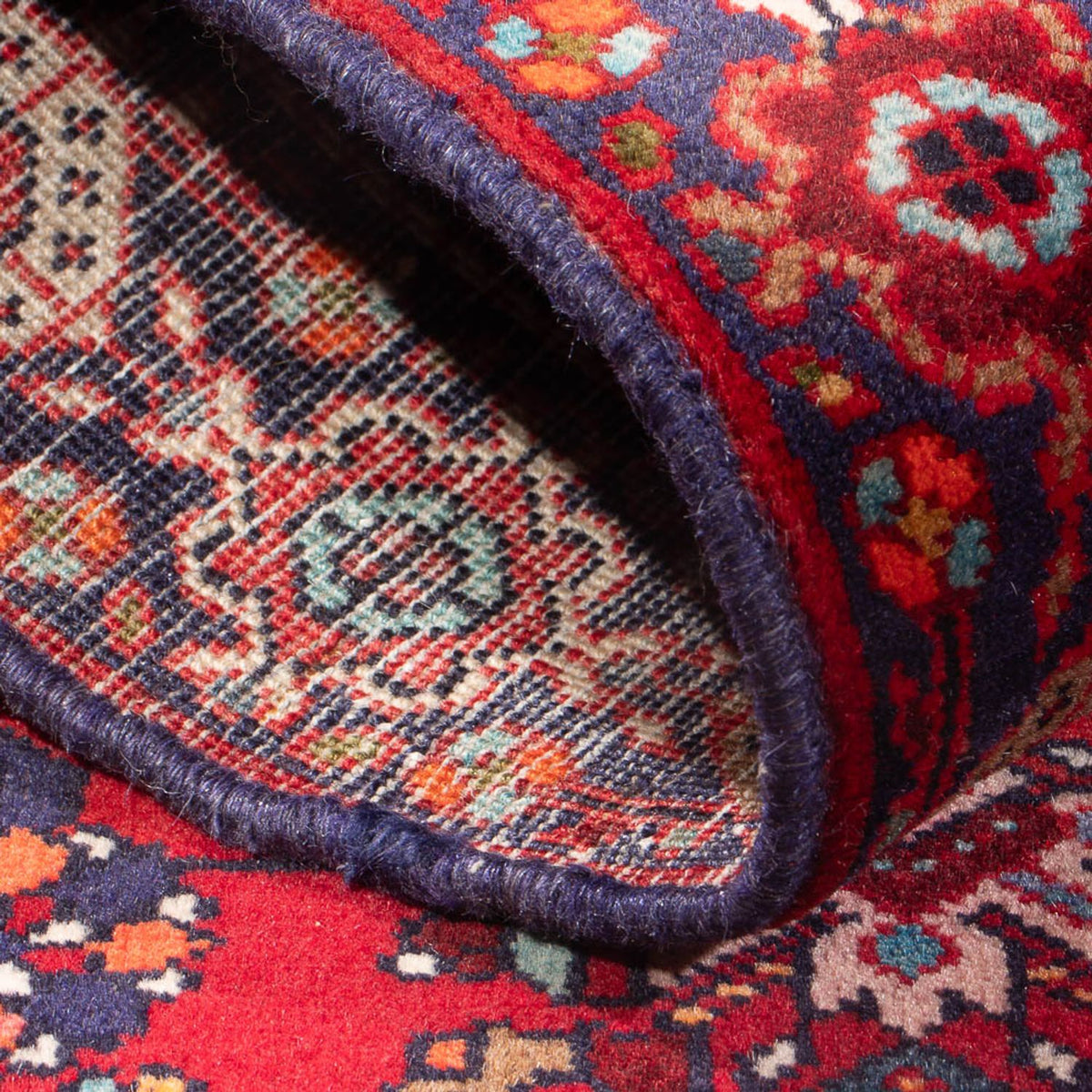 Perser Rug - Nomadic - 100 x 60 cm - red