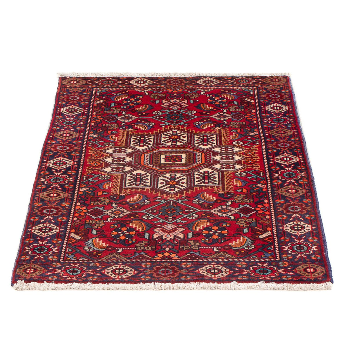 Perser Rug - Nomadic - 100 x 60 cm - red