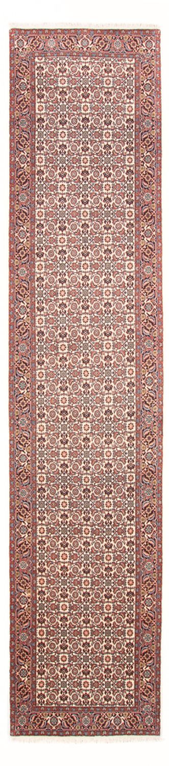 Runner Perser Rug - Bidjar - 398 x 85 cm - beige