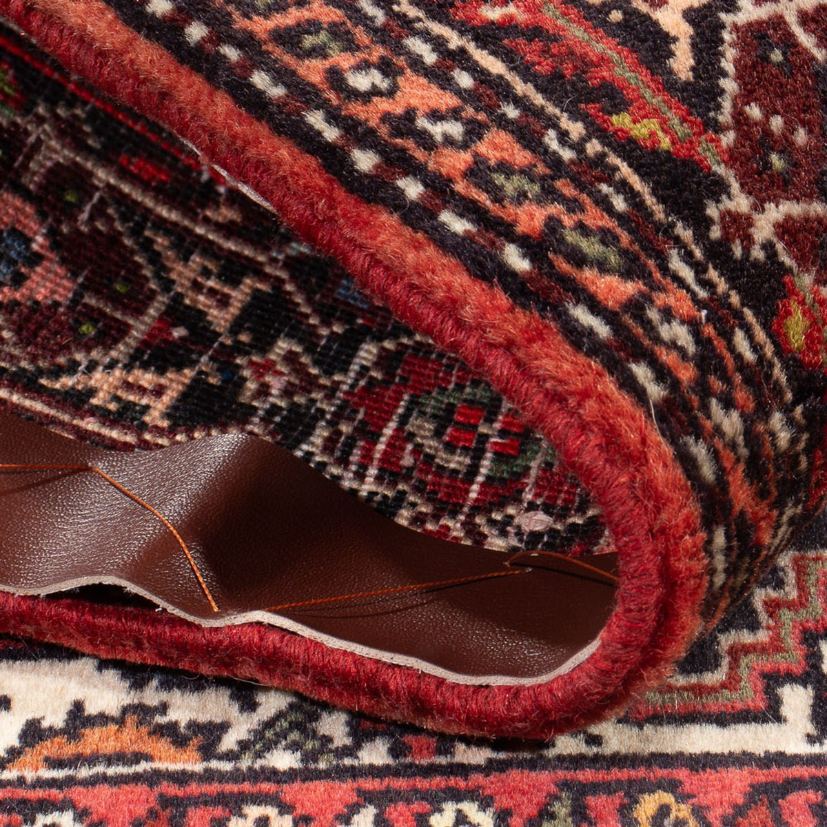 Perser Rug - Nomadic - 132 x 78 cm - light red