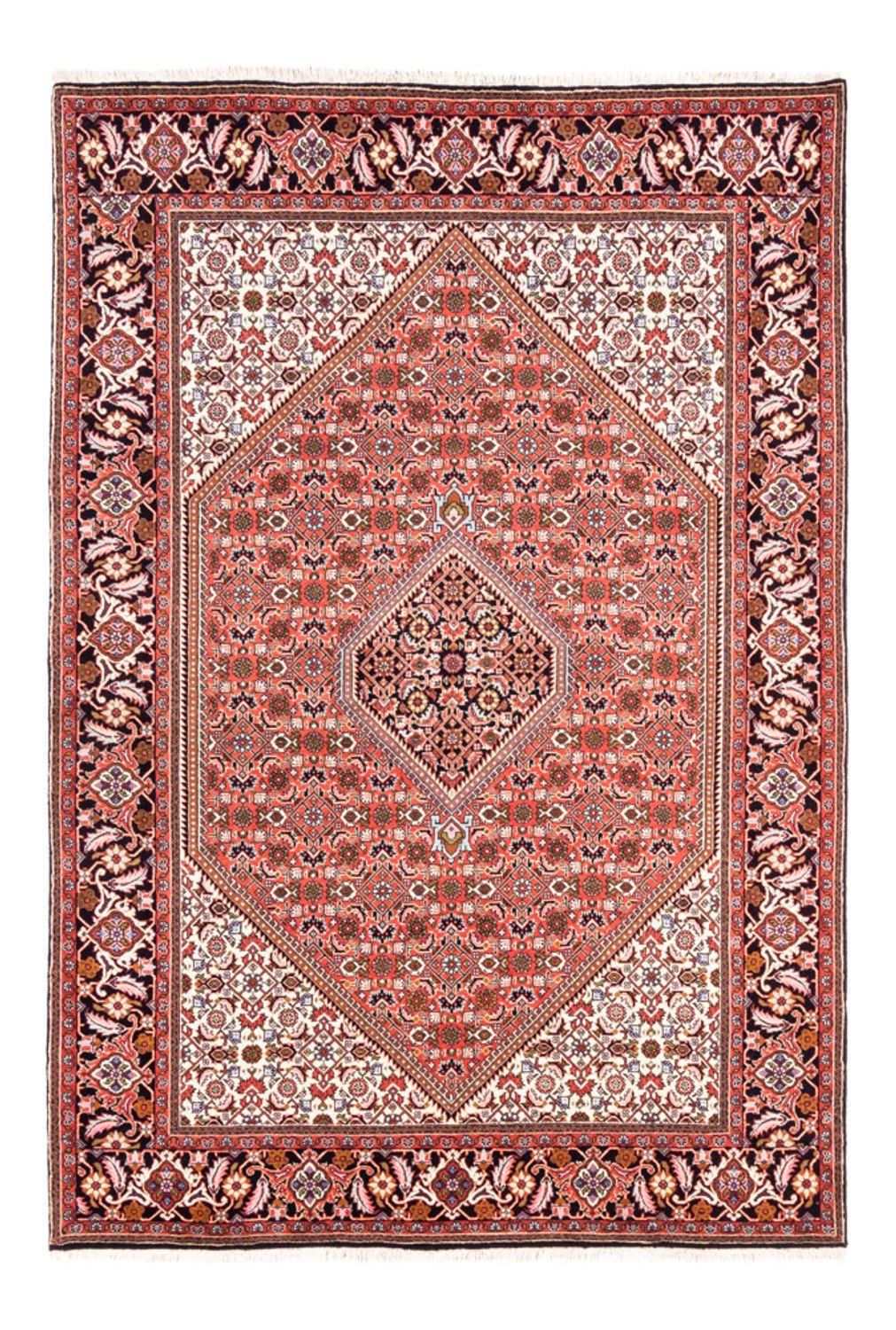 Perser Rug - Bidjar - 235 x 168 cm - red