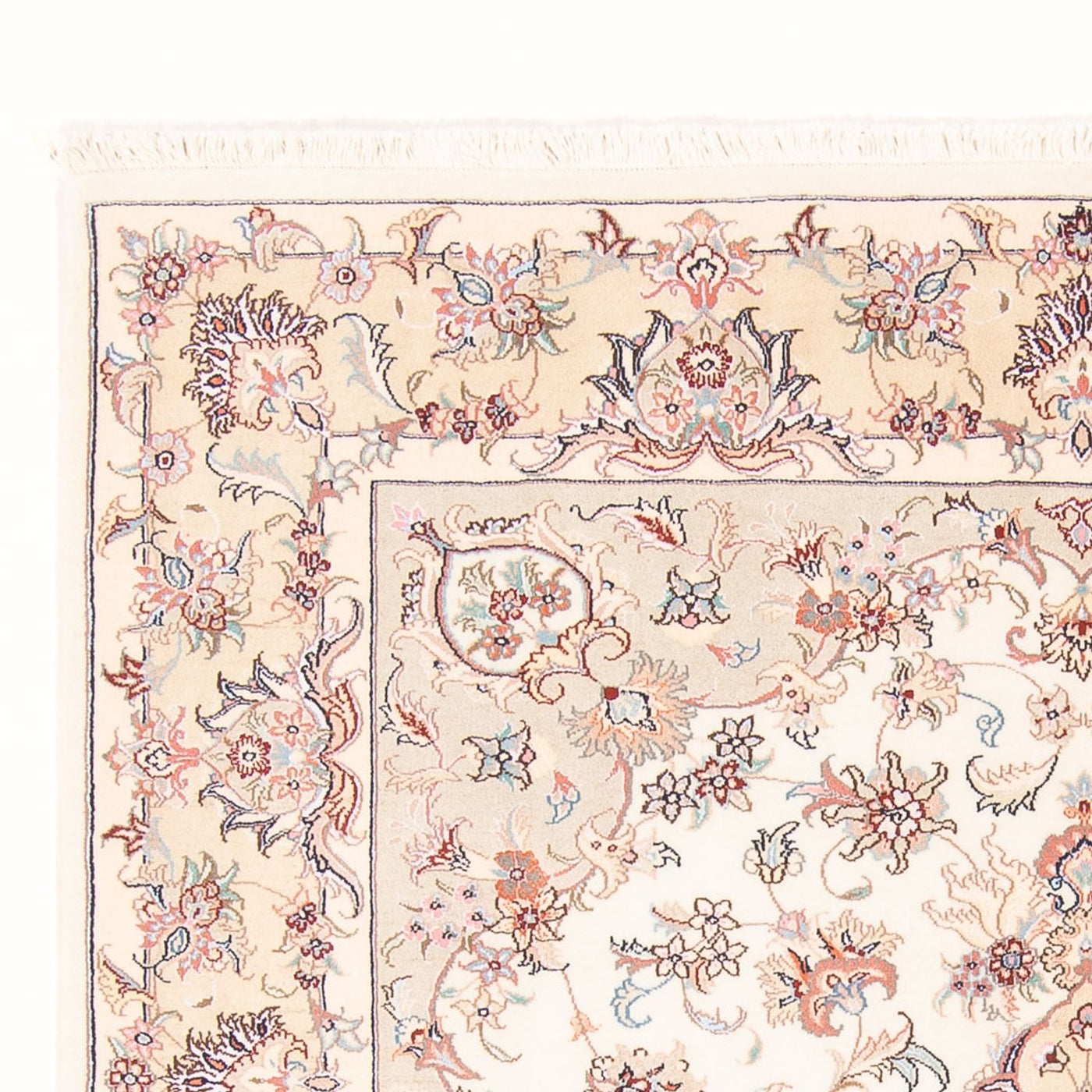Tabriz - 50 Raj Rug 195x150cm - Persian Rugs