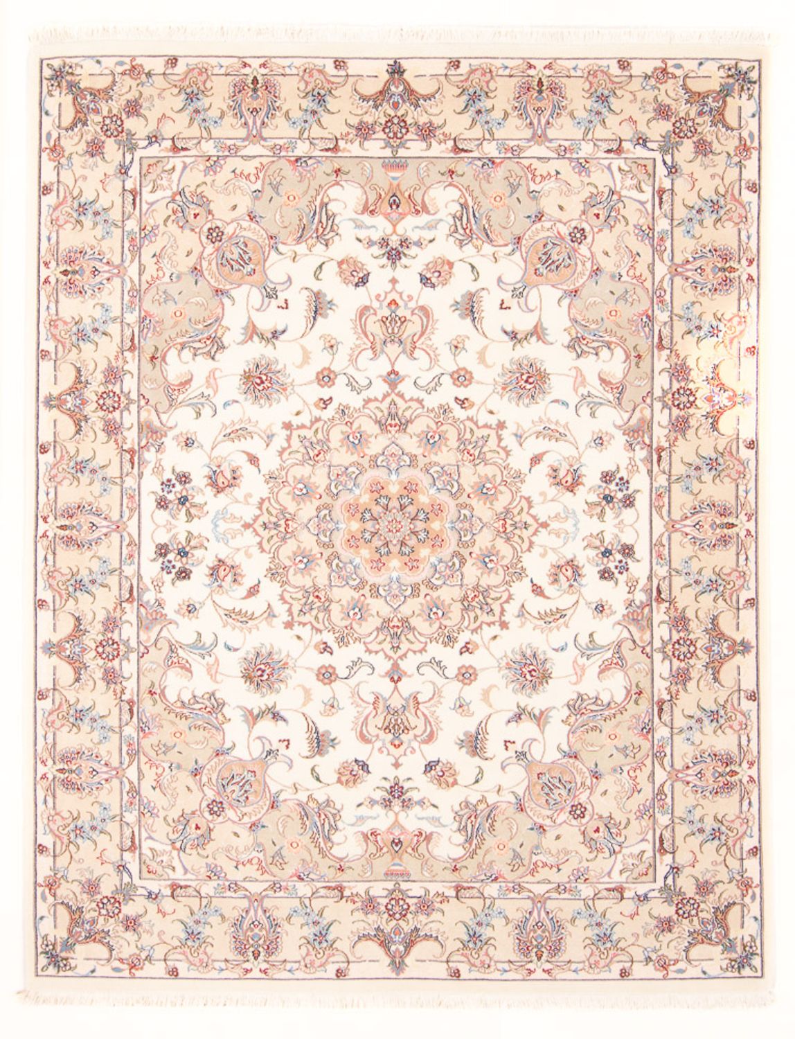 Perser Rug - Tabriz - Royal - 198 x 148 cm - cream
