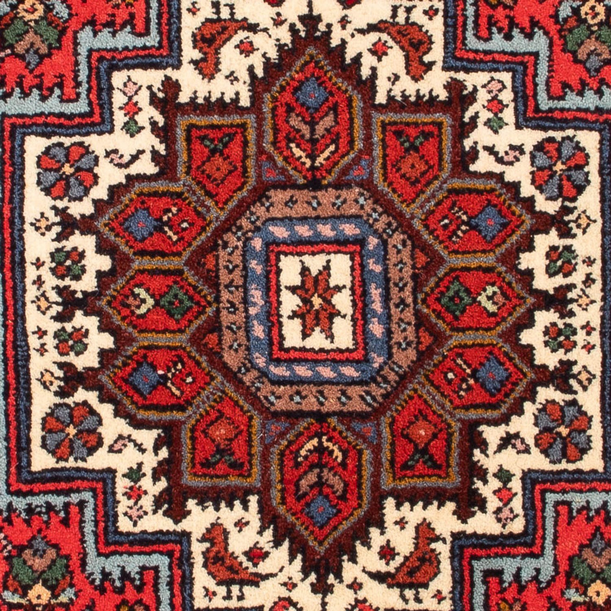 Perser Rug - Nomadic - 91 x 62 cm - red