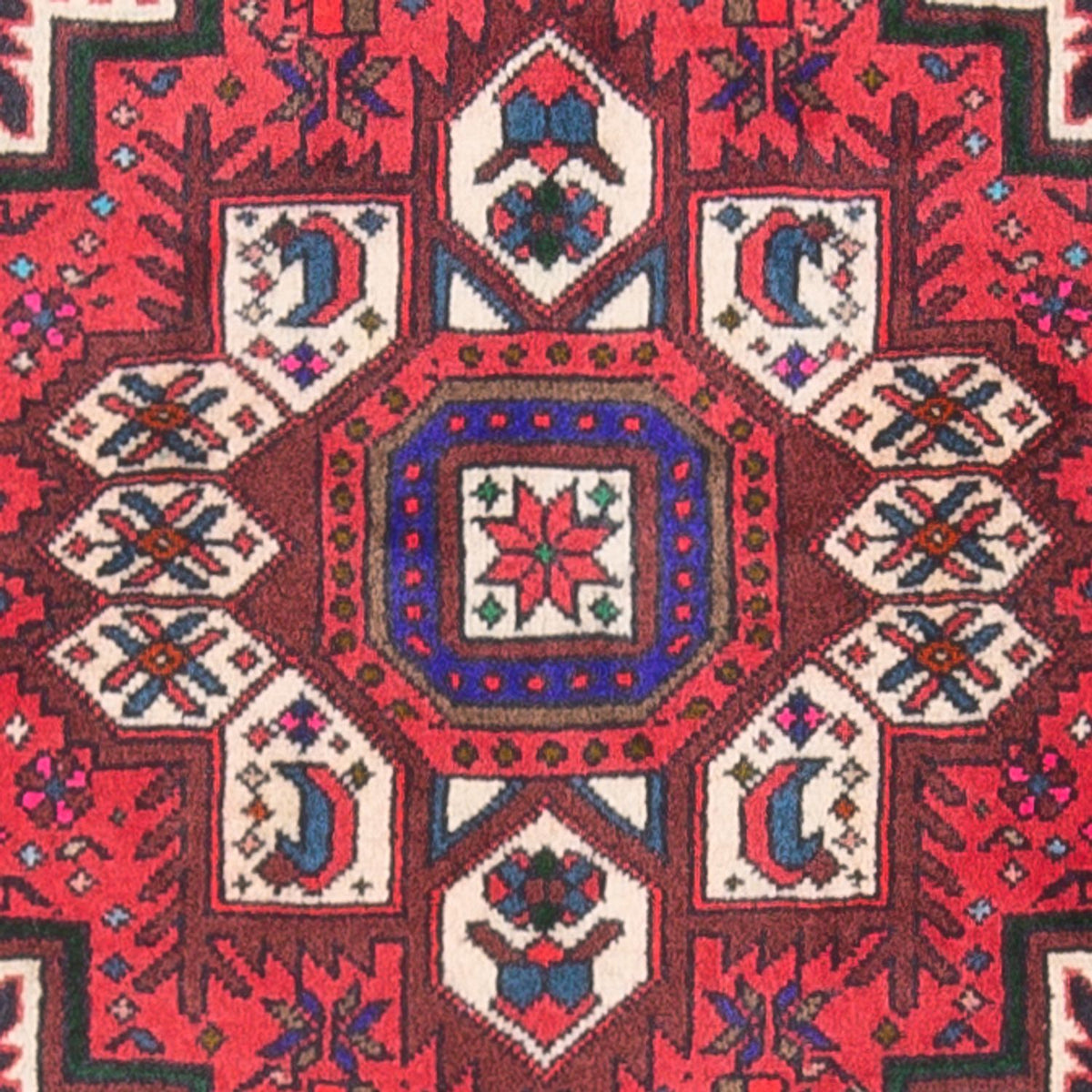 Perser Rug - Nomadic - 117 x 80 cm - red