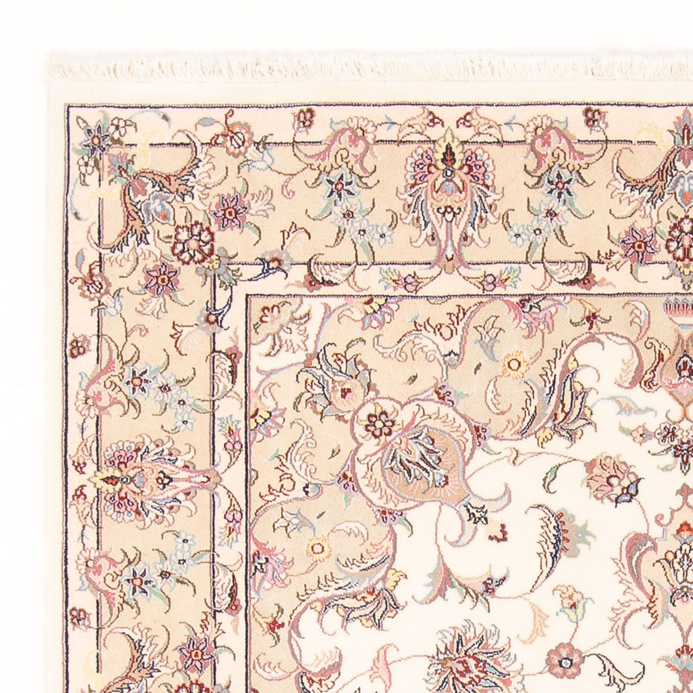 Tabriz - 50 Raj Rug 196x150cm - Persian Rugs