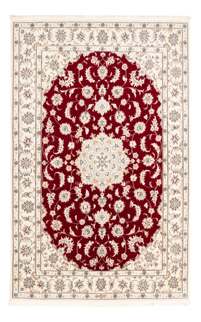 Perser Rug - Nain - Premium - 176 x 117 cm - red
