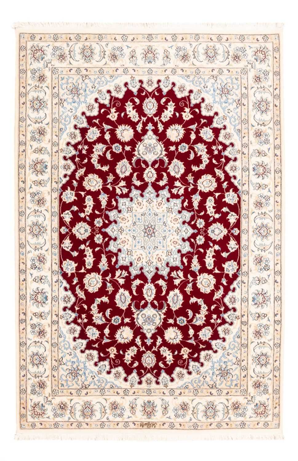 Perser Rug - Nain - Premium - 176 x 119 cm - red