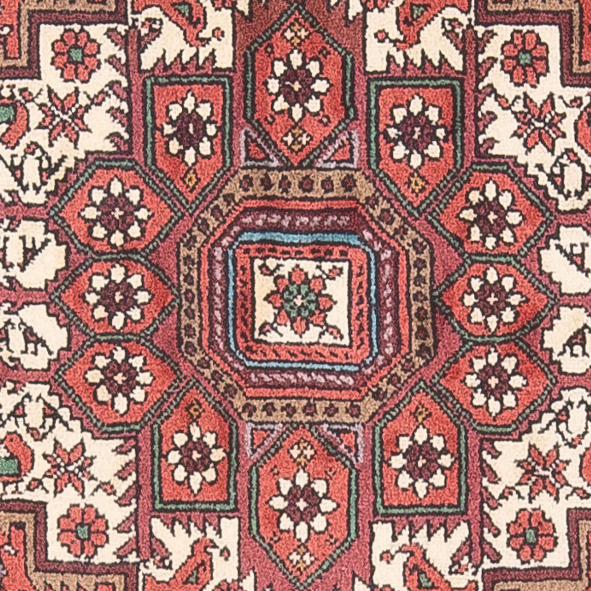 Perser Rug - Nomadic - 120 x 81 cm - light red