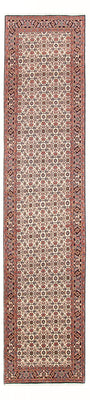 Runner Perser Rug - Bidjar - 383 x 85 cm - cream