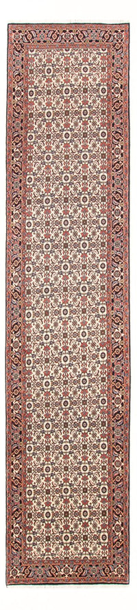 Runner Perser Rug - Bidjar - 383 x 85 cm - cream