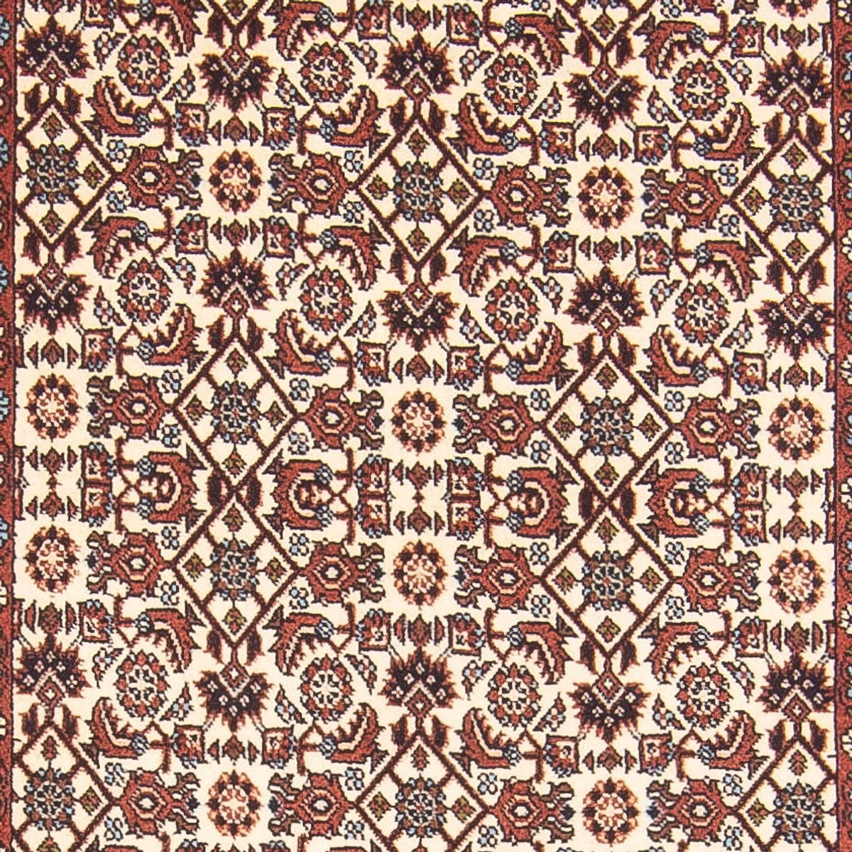 Runner Perser Rug - Bidjar - 397 x 85 cm - cream