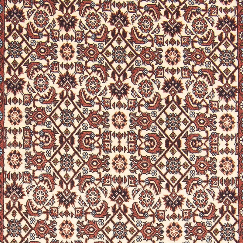 Runner Perser Rug - Bidjar - 397 x 85 cm - cream