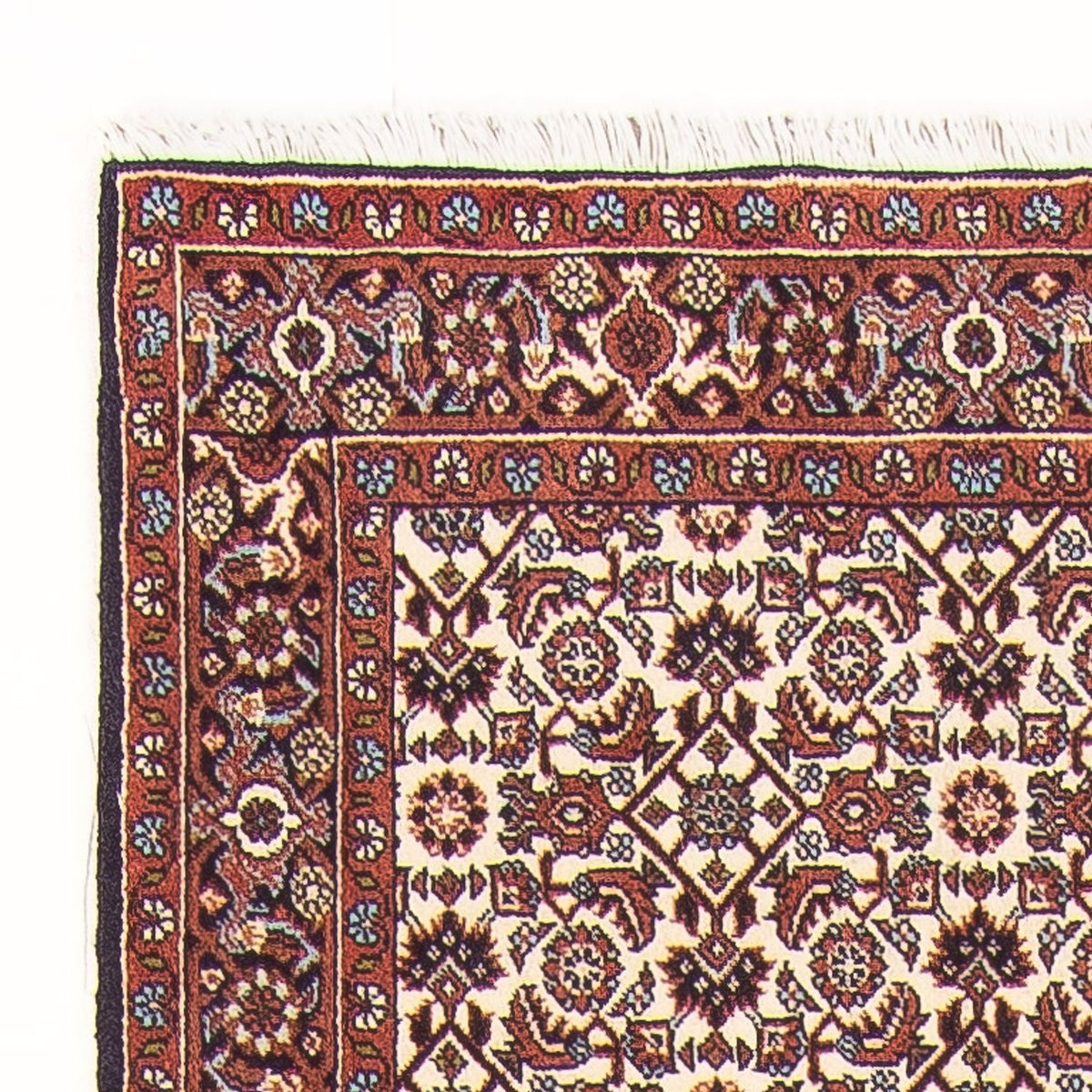 Runner Perser Rug - Bidjar - 397 x 85 cm - cream