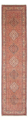 Runner Perser Rug - Bidjar - 381 x 89 cm - red