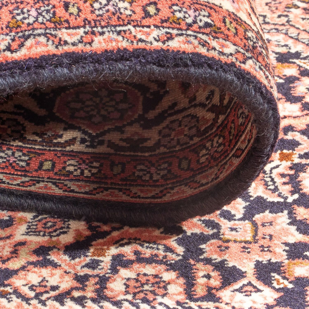 Runner Perser Rug - Bidjar - 381 x 89 cm - red