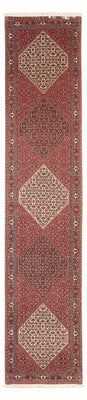 Runner Perser Rug - Bidjar - 384 x 77 cm - red