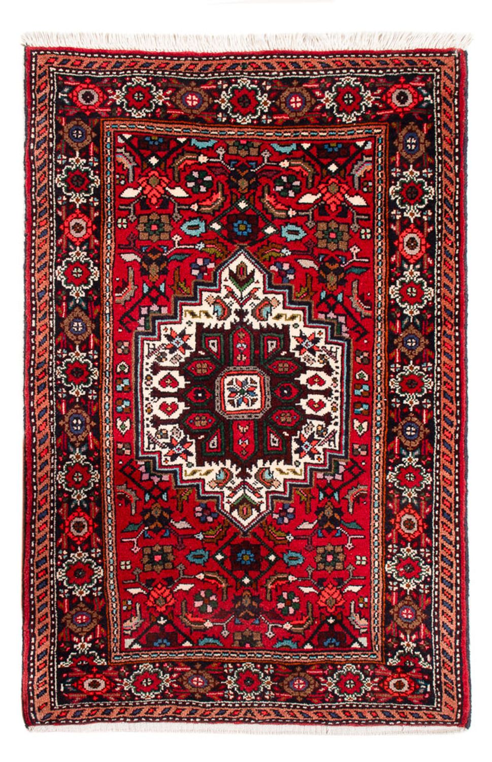 Perser Rug - Nomadic - 90 x 60 cm - red