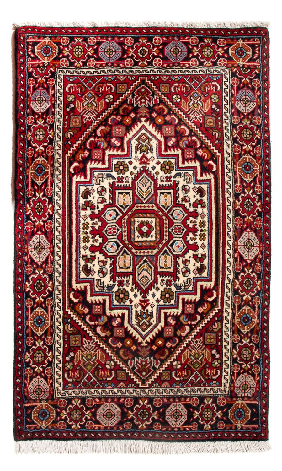 Perser Rug - Nomadic - 100 x 57 cm - red