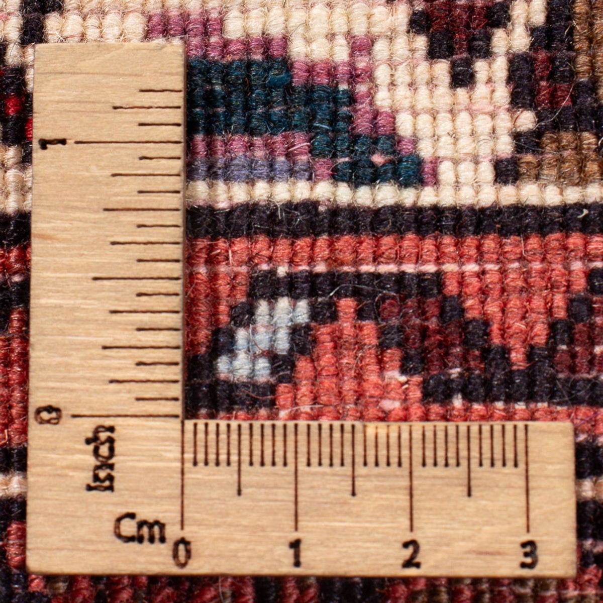 Perser Rug - Nomadic - 126 x 84 cm - dark red