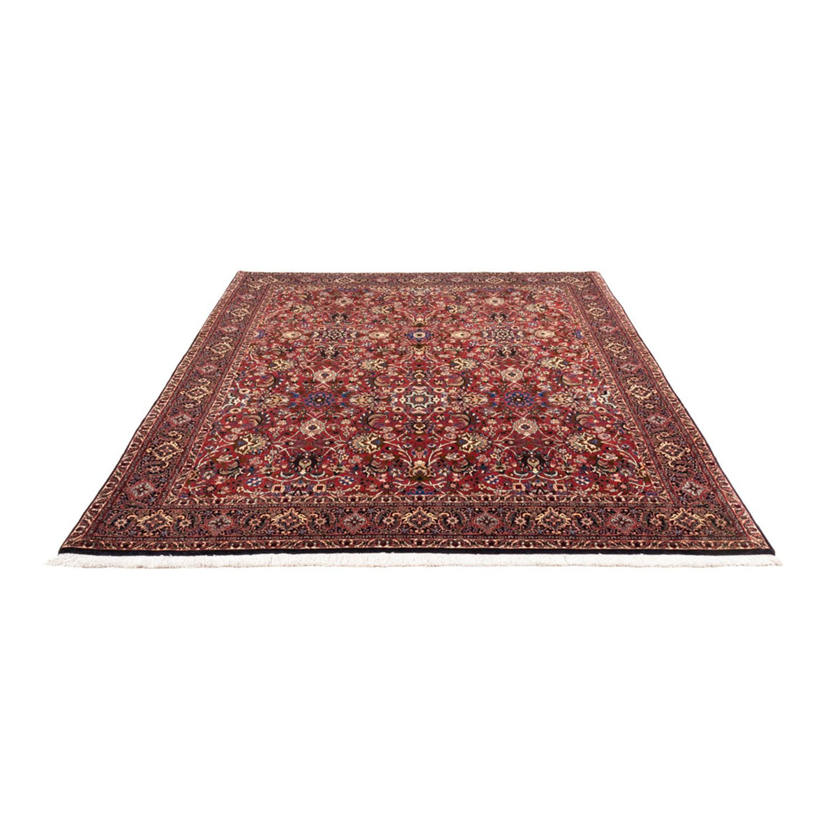 Perser Rug - Bidjar - 246 x 197 cm - bordeaux red