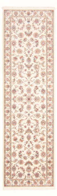 Runner Perser Rug - Tabriz - Royal - 296 x 86 cm - cream