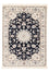 Perser Rug - Nain - Premium - 123 x 80 cm - dark blue